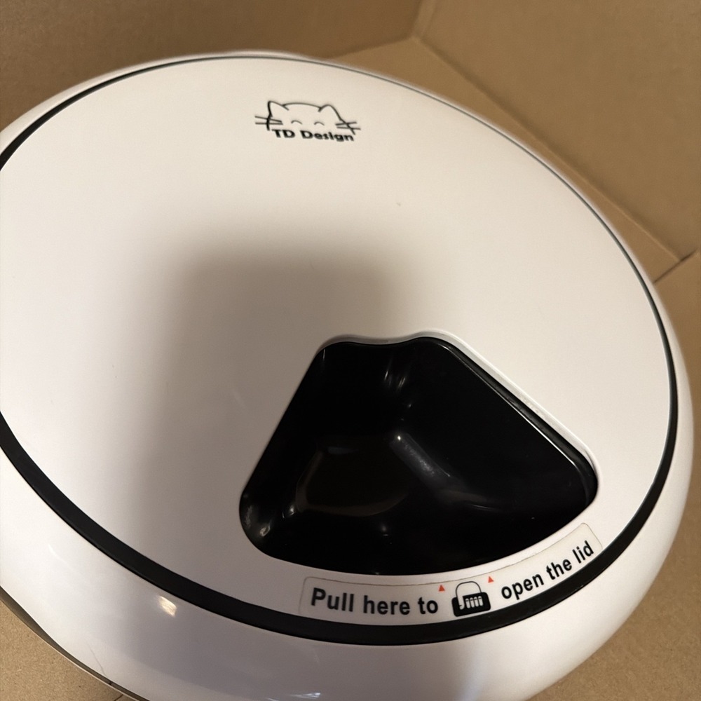 TD DESIGN Automatic Pet Feeder Dry and Wet Food Dispenser Programmable READ - Picture 6 of 16